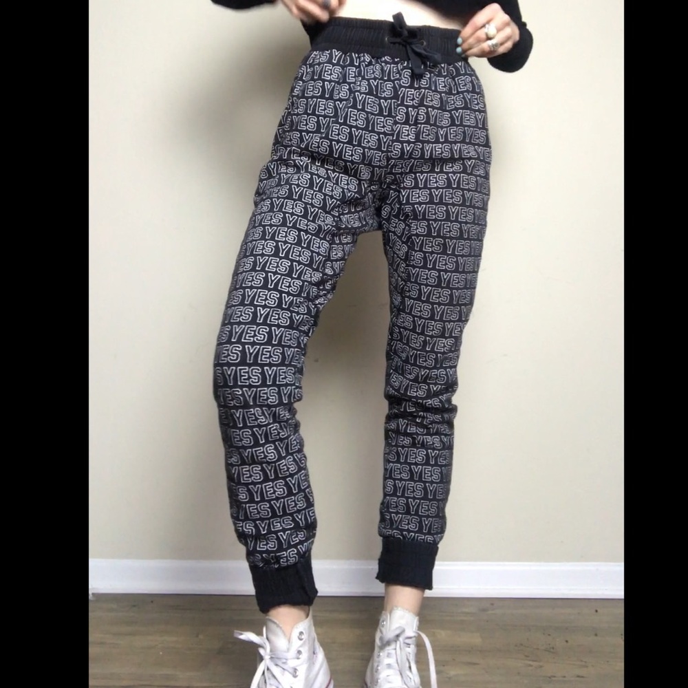 ZANEROBE “YES” SWEATPANTS JOGGERS